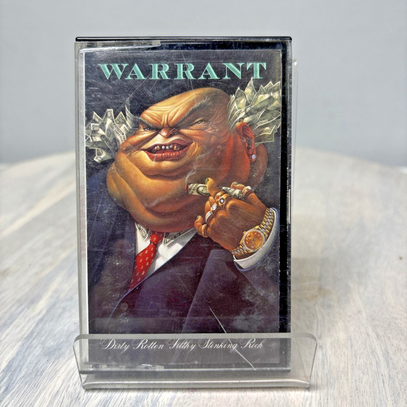 Other - Warrant – Dirty Rotten Filthy Stinking Rich Cassette 1989 Hair Metal